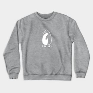 Adélie penguin, minimal style art for learners and explorers Crewneck Sweatshirt